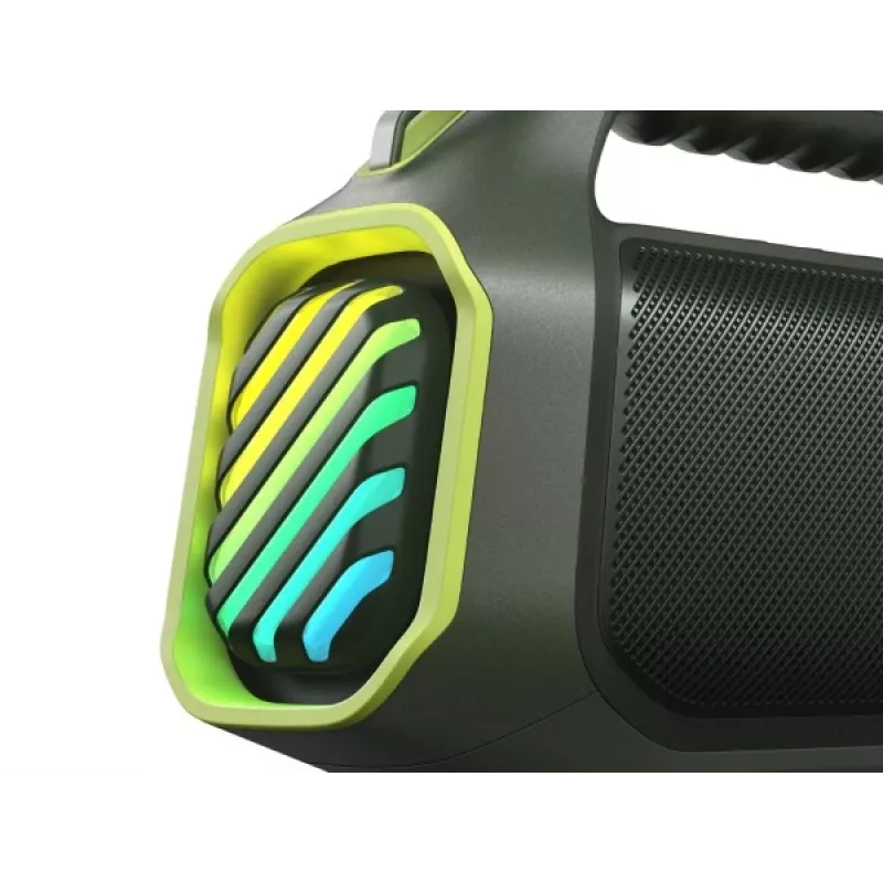 Boom 2 Plus | Výkonný outdoorový basový Bluetooth reproduktor dobrodružná zelená