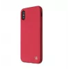 Kryt Tellur iPhone X červený