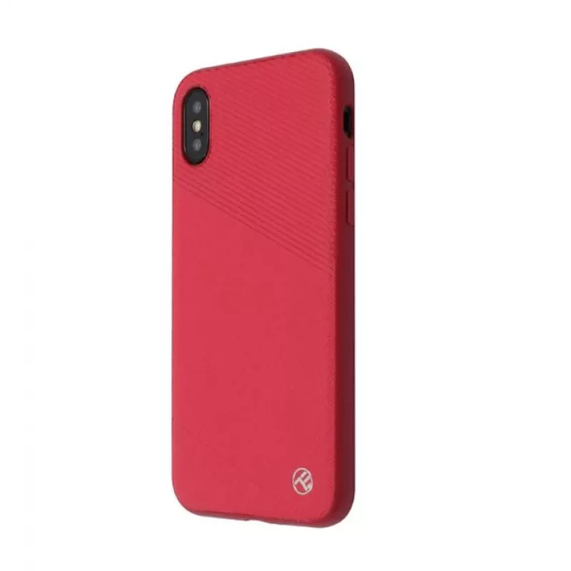 Kryt Tellur iPhone X červený