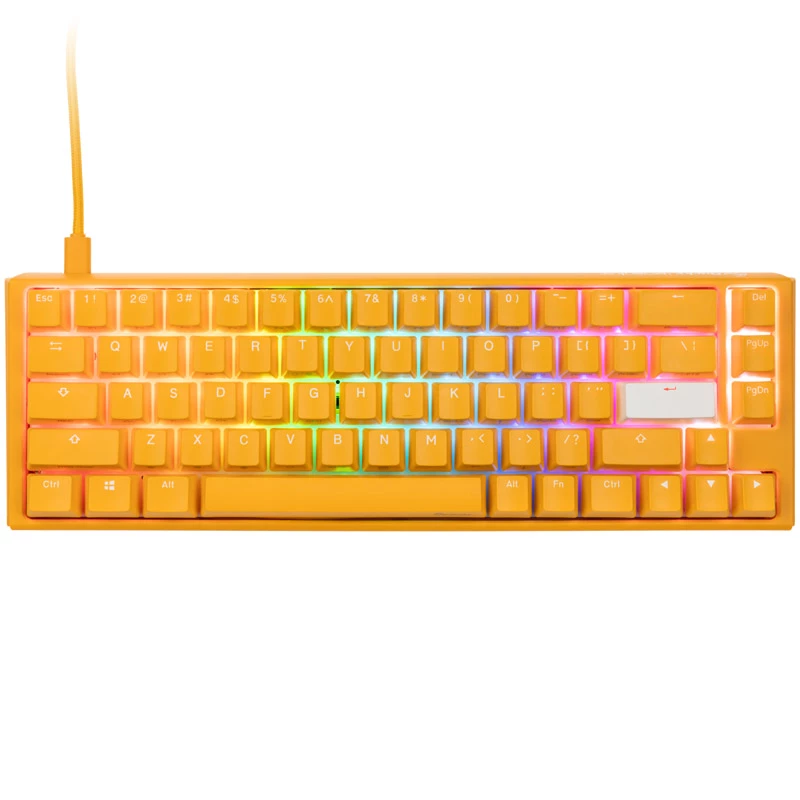 Ducky One 3 žltá SF klávesnica herná USB QWERTY US English