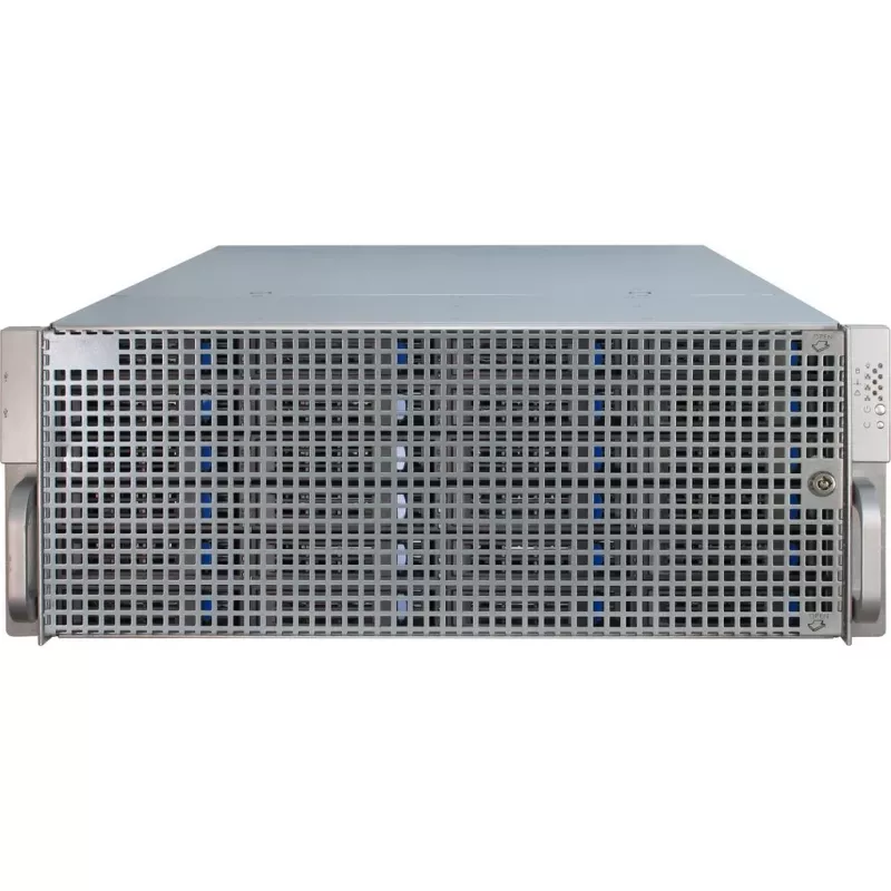 Serverová skriňa Inter-Tech 4U-4424 rack čierna, strieborná