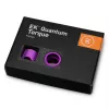 EK Water Blocks EK-Quantum Torque Kompresné krúžky STC 16, Fialové, balenie po 6 ks