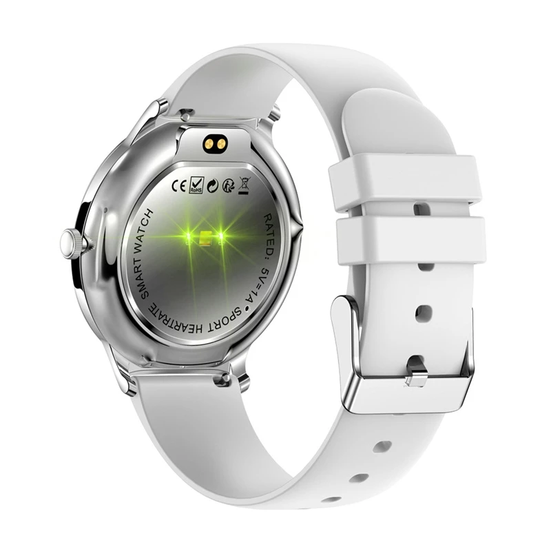 Smartwatch Colmi V89 strieborná s Bluetooth a meračom tepu