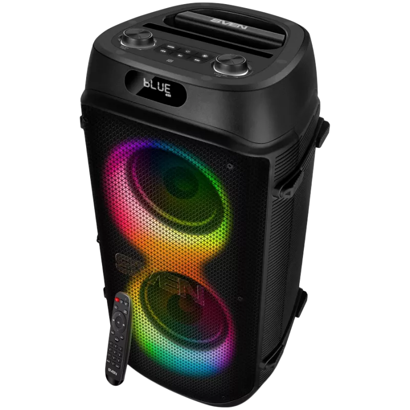 SVEN PS-850, (100W, TWS, Bluetooth, FM, USB, microSD, LED displej, 8000mAh)