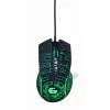 Gembird MUSG-RGB-01 myš pre pravákov USB Type-A 3600 DPI