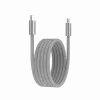 CANYON kábel OnWire 60MG C-C 60W magnetický pletený 1m svetlosivý