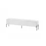 TV skrinka Cama Meble VERA 190x40x50 cm, matná biela, drevotrieskový vrch