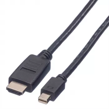 Mini DisplayPort kábel VALUE Mini DP-HDTV M/M 3 m