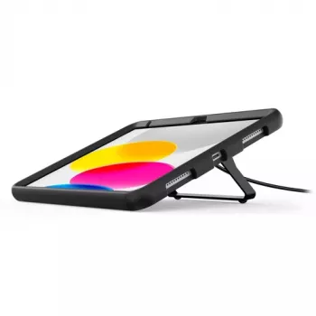 Compulocks iPad 10,2 Secured Kickstand - nárazník pre tablet - stojan - kov, guma - čierny - pre Apple 10,9-palcový iPad (102KS01KL)