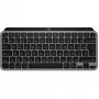 Logitech Master Series MX Keys Mini for Mac – klávesnica – kompaktná – podsvietená – bezdrôtová – Bluetooth LE – AZERTY – francúzska – Space Gray (920-012646)