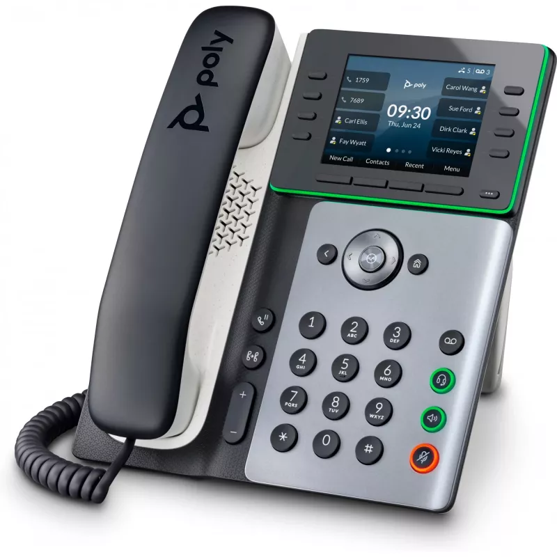 HP Poly Edge E320 IP telefón a PoE schopný, IPS, 320 x 240 pixelov, 4:3, HTTPS, ENERGY STAR, EAC, RoHS, Federal Communications Commission (FCC), CE, BSMI