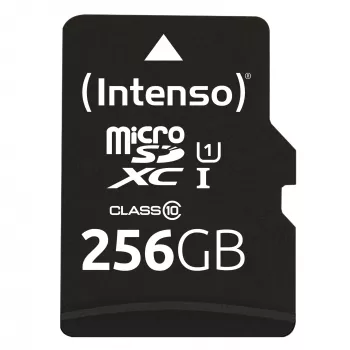 Flash pamäť Intenso 256GB UHS-I MicroSD karta