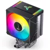 Jonsbo CR-1400 EVO ARGB chladič procesora, 92 mm, čierny