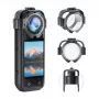 Puluz PU750T kryty objektívu pre Insta360 X5 – snap-on ochranná sada krytov