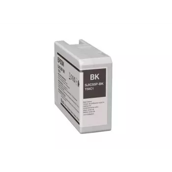 Atramentová kazeta Epson SJIC55 (BK) pre ColorWorks CW-D6500/D6000 – čierna