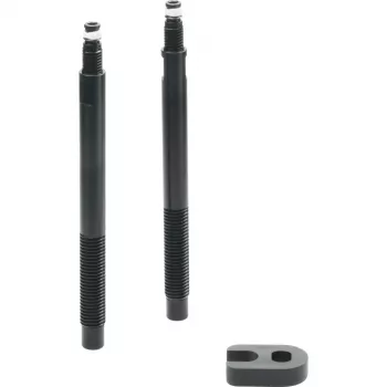 Predĺženie ventilu Tubeless, 65 mm (čierna, sada 2 ks)
