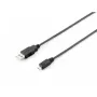 USB 2.0 Type-A na Micro-B kábel Equip 128523 1,8 m čierny