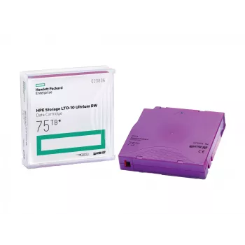 LTO-10 Ultrium dátová pásková kazeta HP Q2080A — LTO médiá, 75 TB komprimované, 1035 m, 5,2 µm, životnosť 30 rokov