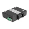 Ethernet switch DELOCK 80162 — 5-portový Gigabit RJ45 pre montáž na lištu DIN