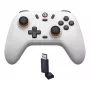 Bezdrôtový herný ovládač GameSir T4n Lite biely kompatibilný s Bluetooth, bezdrôtový, nabíjateľný