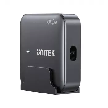 Unitek stolová nabíjačka P1229ABK01-EU 100 W s 2× USB-A a 2× USB-C