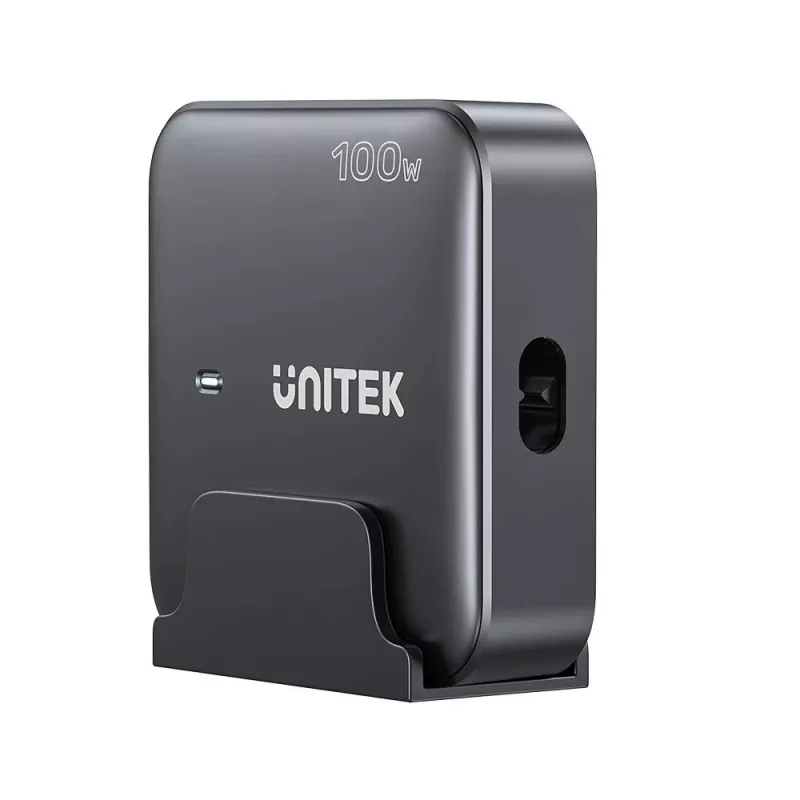 Unitek stolová nabíjačka P1229ABK01-EU 100 W s 2× USB-A a 2× USB-C