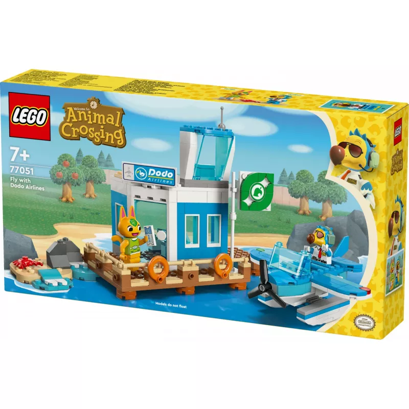 Konštrukčná hračka LEGO 77051 Animal Crossing: Let s Dodo Airlines súprava, značka LEGO, model 77051