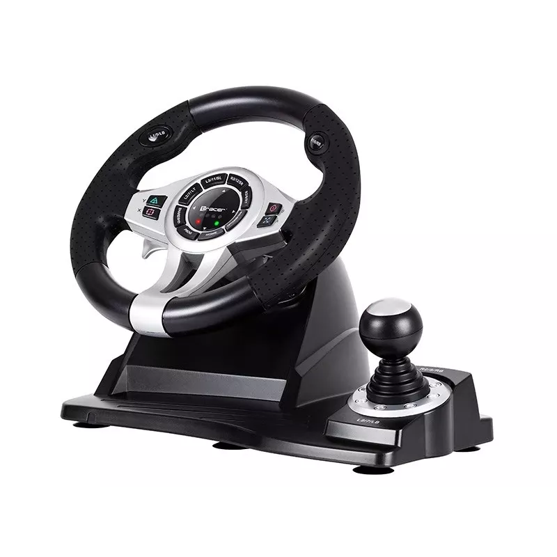 Tracer TRAJOY46524 herný ovládač čierny volant + pedále PlayStation 4, Playstation 3