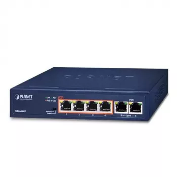 Nespravovaný switch PLANET FSD-604HP