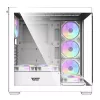 Počítačová skriňa Darkflash DS900 (biela) + 7 ARGB ventilátorov