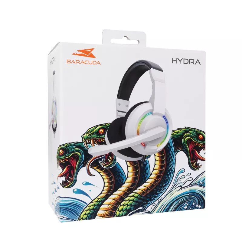 Slúchadlá Baracuda BGH-021 Hydra White