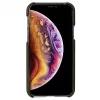 Puzdro Krusell Birka na mobil pre Apple iPhone 11 Pro Max, tmavohnedé puzdro v štýle kože