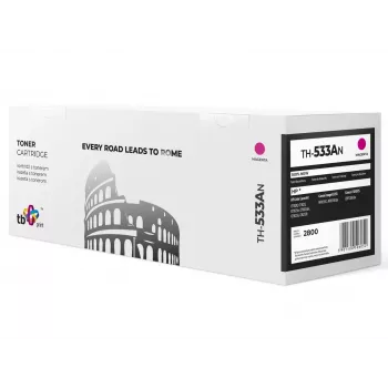 Toner TB kompatibilný s HP CC533A, 100 % nový, purpurový
