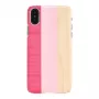 Puzdro na smartphone man and wood pre iPhone X/XS — pink pie white