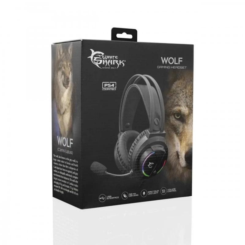 White Shark GH-2044 Wolf čierna