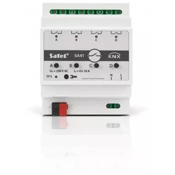 SATEL KNX 4-kanálový spínací aktor KNX-SA41