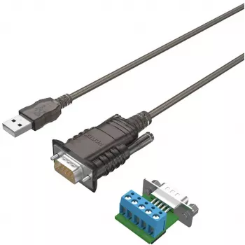 USB 2.0 na RS422/RS485 adaptér Unitek Y-108301-1.5M s čipovou sadou FTDI, 1,5 m kábel