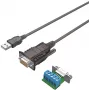 USB 2.0 na RS422/RS485 adaptér Unitek Y-108301-1.5M s čipovou sadou FTDI, 1,5 m kábel