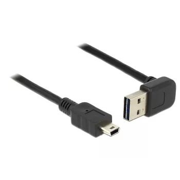 USB kábel DeLOCK 1 m USB 2.0-A na Mini-USB B čierny