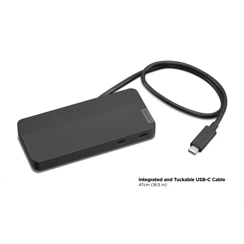 Lenovo 40B90100EU dokovacia stanica/port replikátor pre notebook káblová USB 3.2 Gen 1 (3.1 Gen 1) Type-C čierna