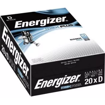 Energizer Battery Max Plus E301323704 D/Mono/LR20 20 kusov/balenie.