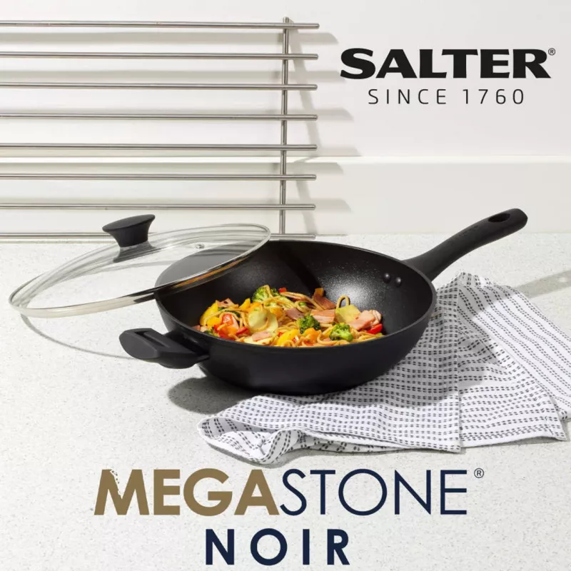 Wok Salter BW09329AR 28 cm Megastone Noir nepriľnavý povrch