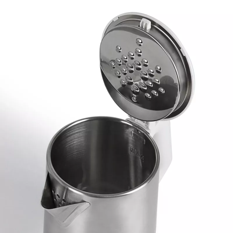 Jata JEHA1723 rýchlovarná kanvica, 2 l, 1500 W, nehrdzavejúca oceľ, biela