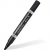 Permanentný marker Staedtler Lumocolor permanent duo 348 B čierna 1 kus