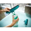 Leifheit okenný vysávač Glass Cleaner Dry&Clean s rukoväťou a stieracou kefou 51003