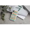 iKins Pop Mint puzdro na iPhone XS/X, biele
