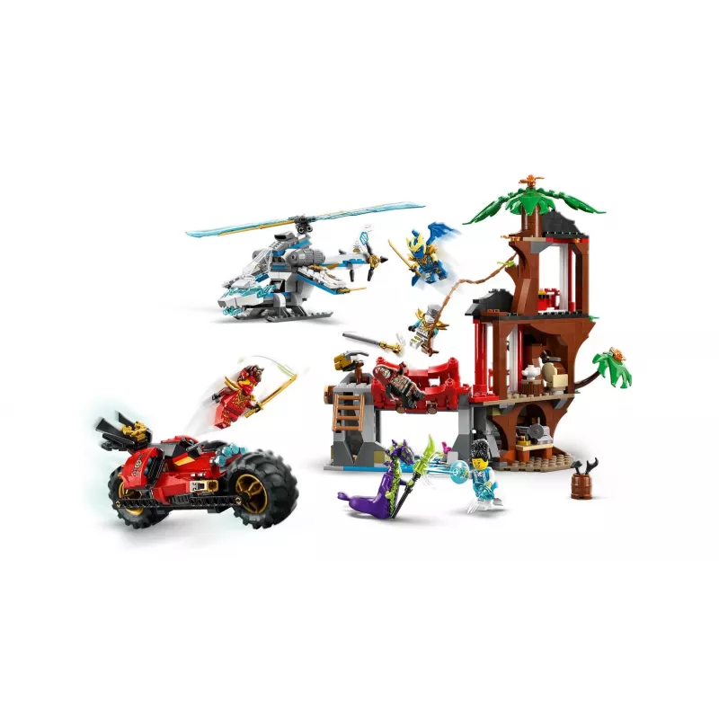 LEGO NINJAGO 71857 Bitka o dom na strome s ninja vozidlom