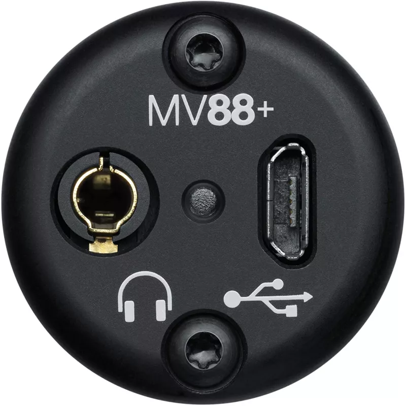 Shure MV88+ VIDEO KIT čierny stolný mikrofón