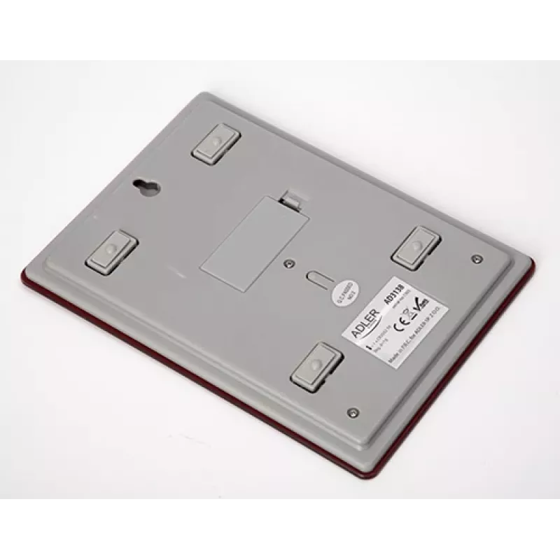 Elektronická kuchynská váha Adler AD 3138 červená
