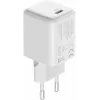 USB-C 35W 3A Power Delivery 3.0 QC 3.0 nástenná nabíjačka biela